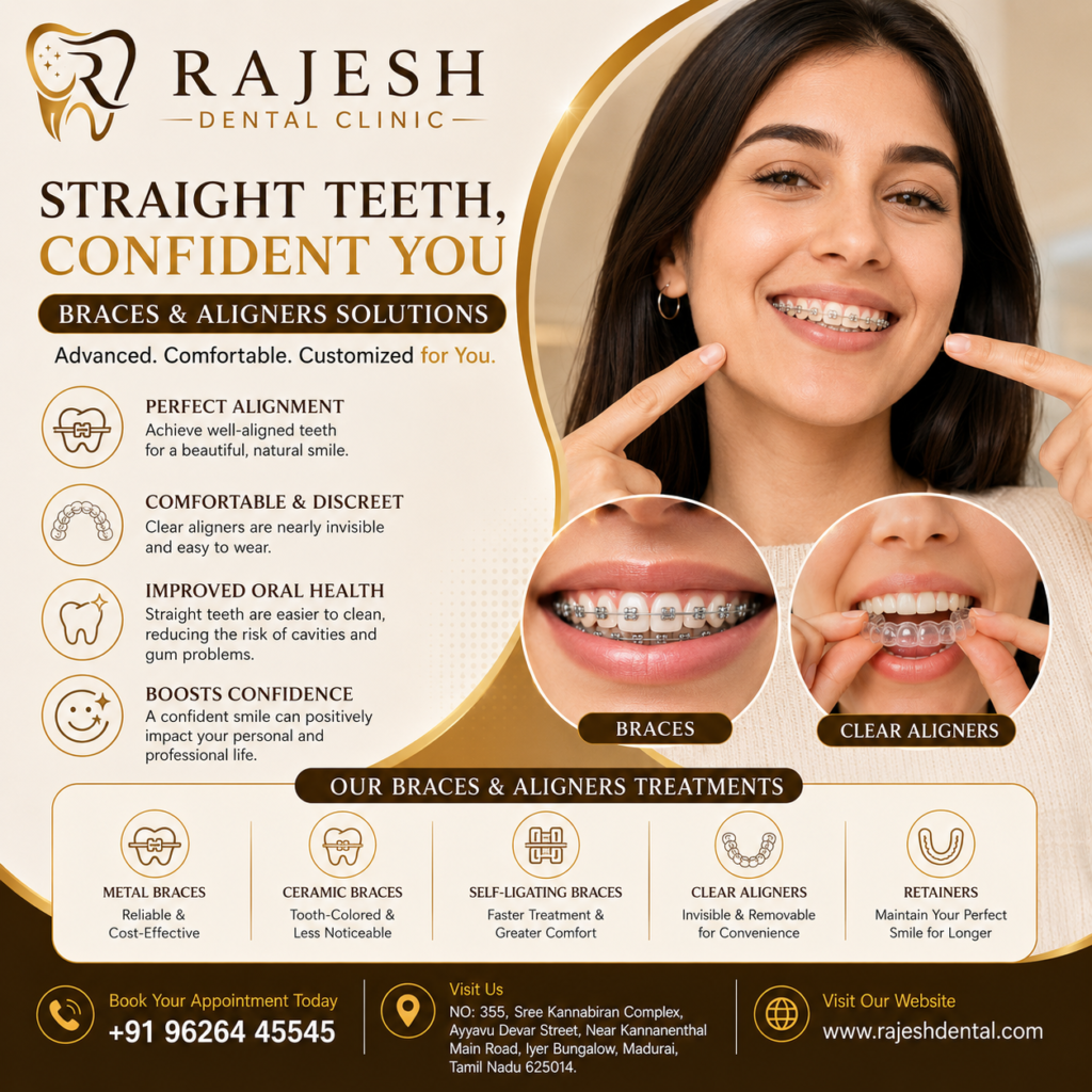 Best Braces And Clear Aligners clinic In Madurai
