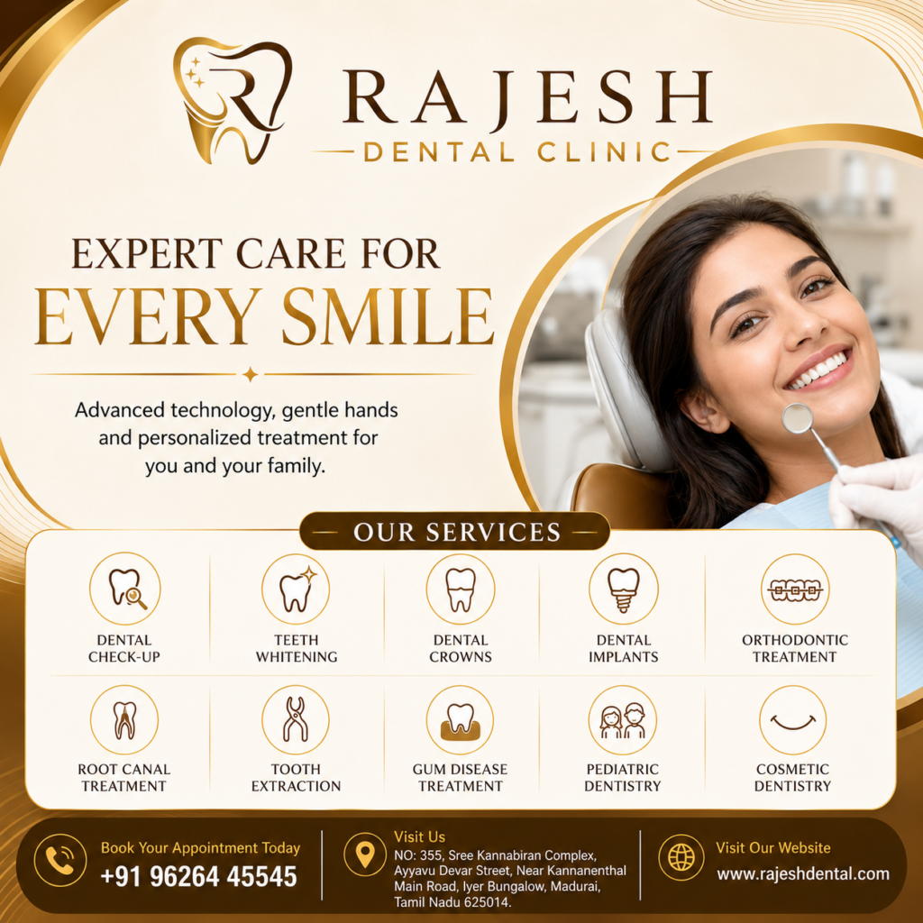 Best dental clinic in Madurai for complete family dental care