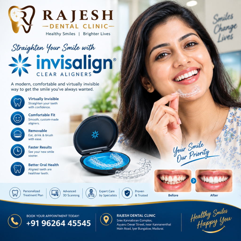 Invisalign Clear Aligners in Madurai
