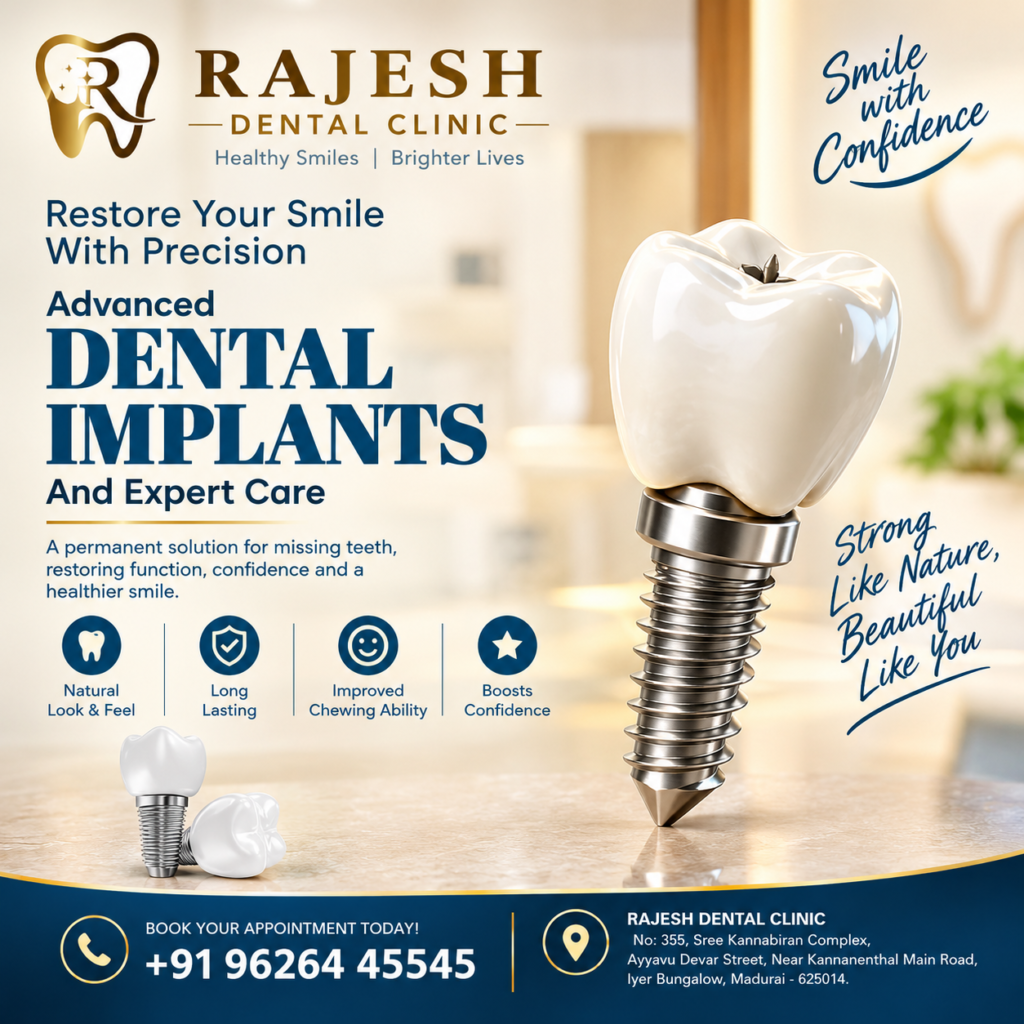 Dental Implants Treatment In Madurai